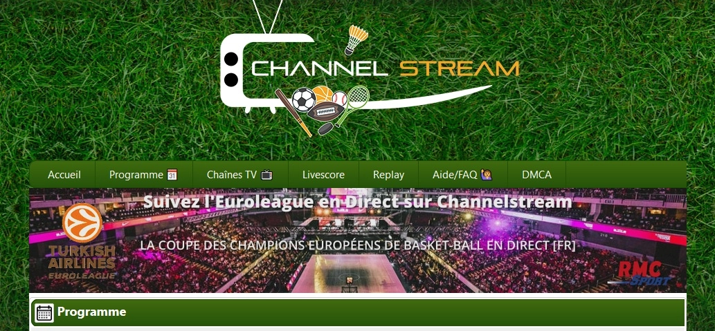 Banniere site channelstream website miniature